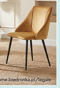 Krzesło CHIARA szare 2 szt. promocja w Biedronka