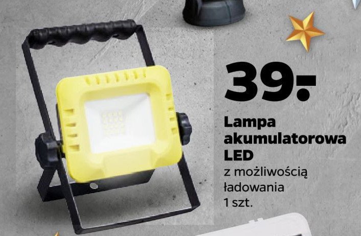 Lampa akumulatorowa led Techliner promocja w Netto