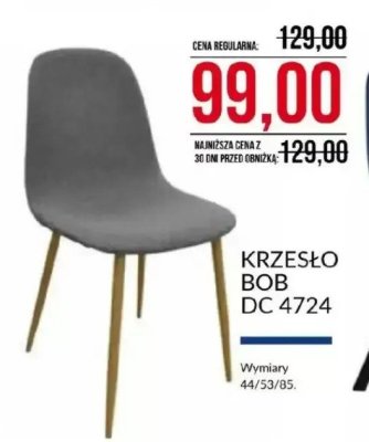 Krzesło BOB DC 4724 Abra Meble promocja