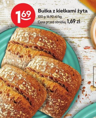 Bułka z kiełkami żyta promocja w Żabka