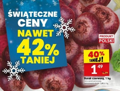 Burak czerwony, 1 kg promocja w Twój Market