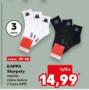 Skarpety 39-45 Kappa promocja w Kaufland