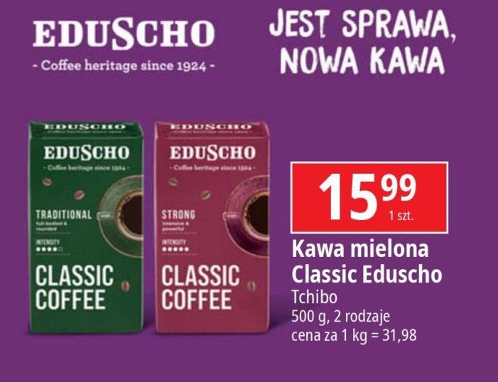 Kawa Eduscho strong promocja