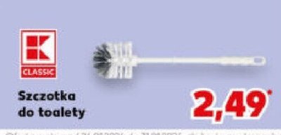 Szczotka do toalety promocja w Kaufland
