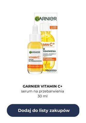 Serum na przebarwienia Vitamin C+ promocja w Rossmann