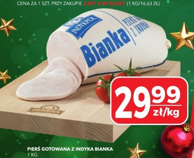 Pierś gotowana z indyka Bianka promocja w Top Market