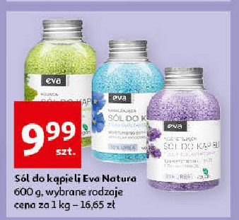 Sól do kąpieli nawilżająca Eva natura promocje