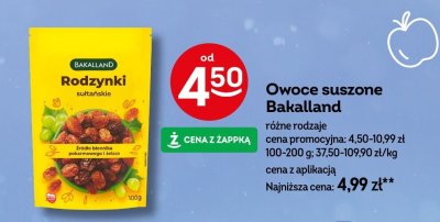 Rodzynki promocja w Żabka