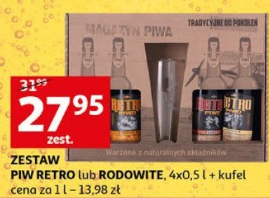 Zestaw magazyn piwa + szklanka promocja