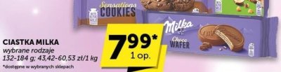 Ciastka Milka promocja w Groszek