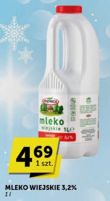 Mleko wiejskie Piątnica 3,2% promocja w ABC