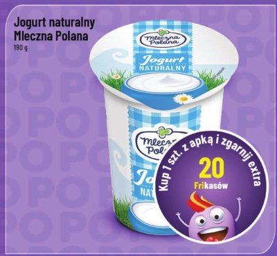 Jogurt naturalny Mleczna Polana promocja w POLOmarket