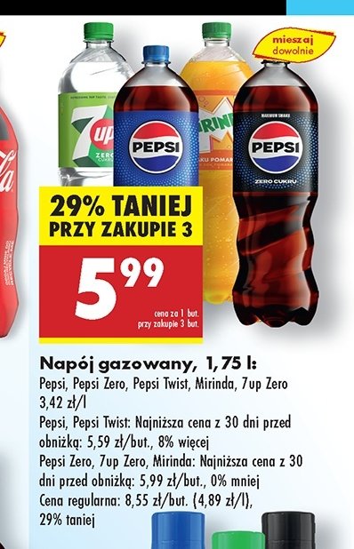 Nap贸j Pepsi twist promocja