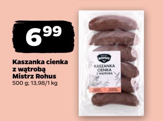 Kaszanka cienka Mistrz rohus promocja