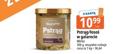 Pstrąg/łosoś w galarecie Mirko promocja w Leclerc