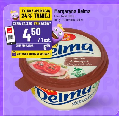Margaryna Delma promocja w POLOmarket