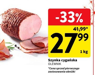 Szynka cygańska OLEWNIK promocja w Intermarche