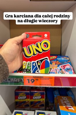Gra karciana UNO promocja w Biedronka