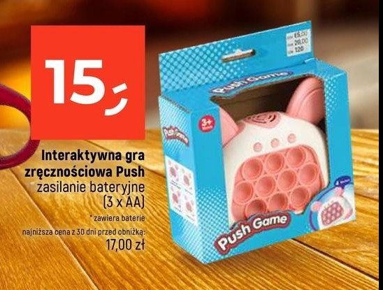 Gra quick push promocja