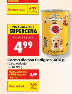 Karma dla psa promocja w Biedronka