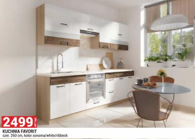 Meble kuchenne KUCHNIA FAVORIT promocja w Merkury Market