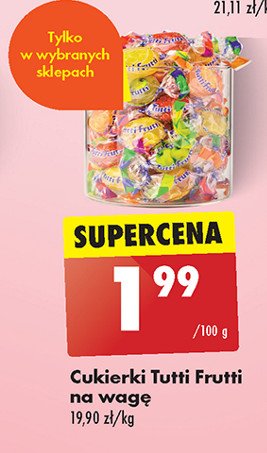 Cukierki tutti frutti Mieszko promocja