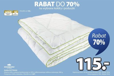 Kołdra PUTTEGGA promocja w Jysk