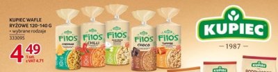 Wafle ryżowe Kupiec 120-140 g wybrane rodzaje promocja w Selgros