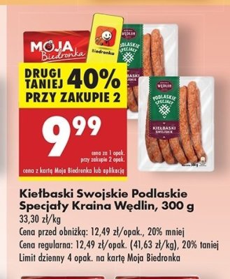 Kie艂baski swojskie Kraina w臋dlin podlaskie specja艂y promocja