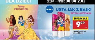 Pomadka disney princess watermelon sorbet Nivea promocja