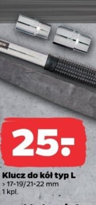 Klucz do kół typ L promocja w Netto