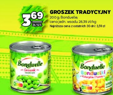 Groszek konserwowy Bonduelle promocja
