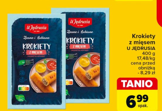 Krokiety z mięsem U jędrusia promocja