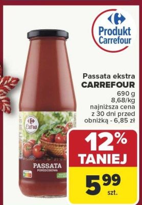 Passata ekstra CARREFOUR promocja w Carrefour