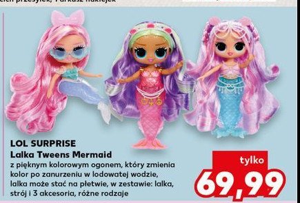 Lalka tweens mermaid LOL SURPRISE promocja w Kaufland