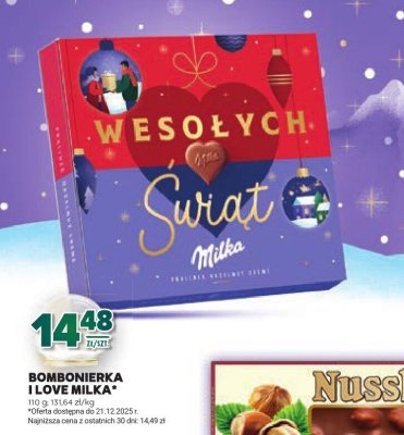 Czekolada bombonierka I Love Milka promocja w Stokrotka
