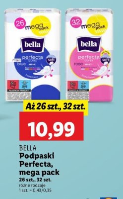Podpaski Bella perfecta ultra rose promocja