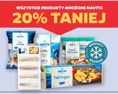 Wszystkie produkty mrożone -20% promocja w Netto