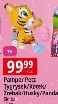 Pamper Petz Tuwersek/Kotek/Źrebak/Husky/Panda promocja w Leclerc