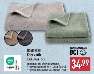 R臋cznik k膮pielowy 70 x 140 cm Novitesse promocja