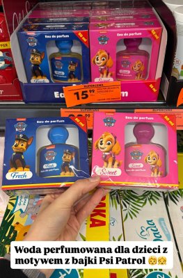 Woda perfumowana dla dzieci Fresh 50 ml Psi Patrol promocja w Biedronka