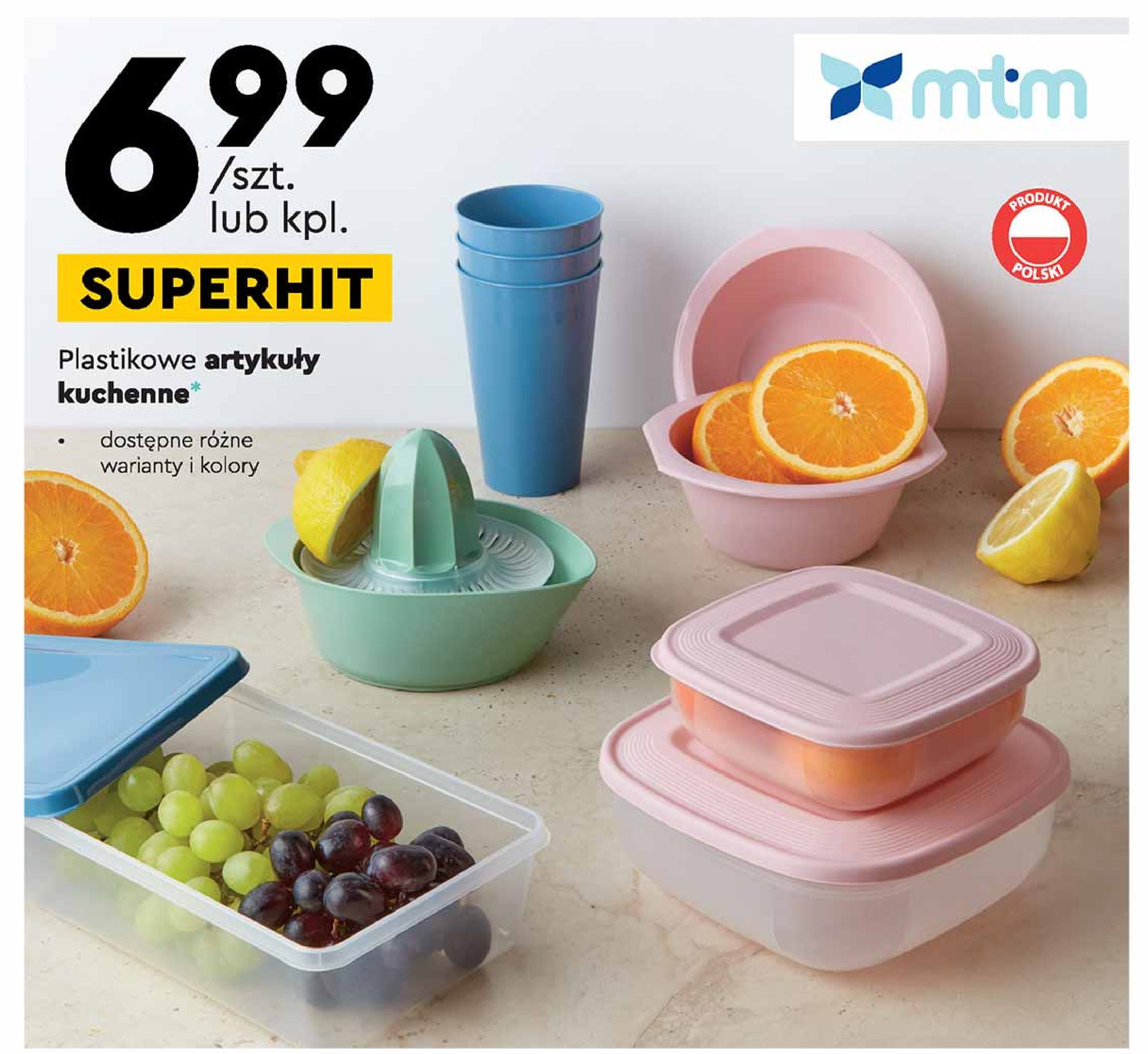 Kubki plastikowe Mtm promocja