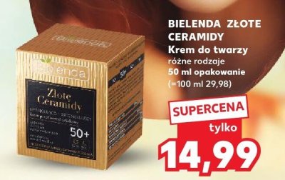 Krem do twarzy ZŁOTE CERAMIDY różne rodzaje BIELENDA promocja
