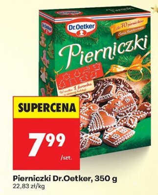 Pierniczki Dr.Oetker, 350 g promocja w Biedronka
