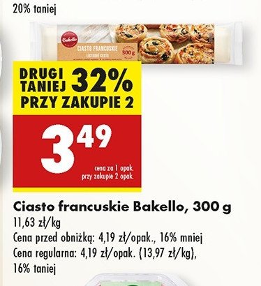 Ciasto francuskie Bakello promocja