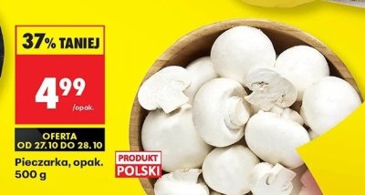 Pieczarka, opak. 500 g promocja w Biedronka