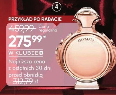 Woda perfumowana RABANNE OLYMPEA damska promocja w Super-Pharm