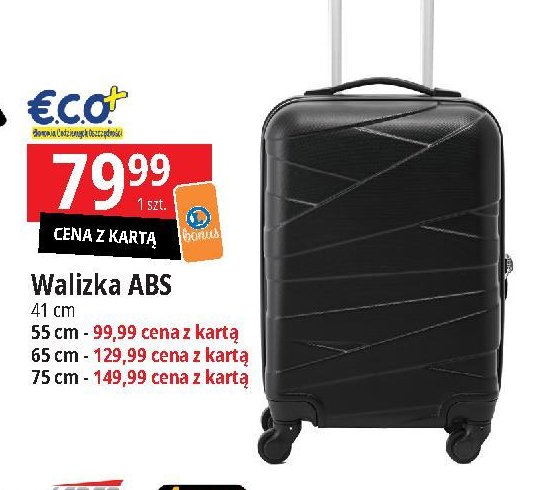 Walizka 55 cm Eco+ promocja