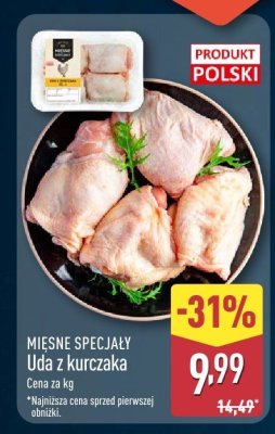 Uda z kurczaka bez antybiotyków Mięsne specjały Ami promocja w Aldi