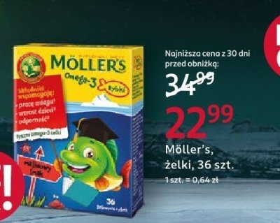 Żelki, 36 szt. promocja w Rossmann